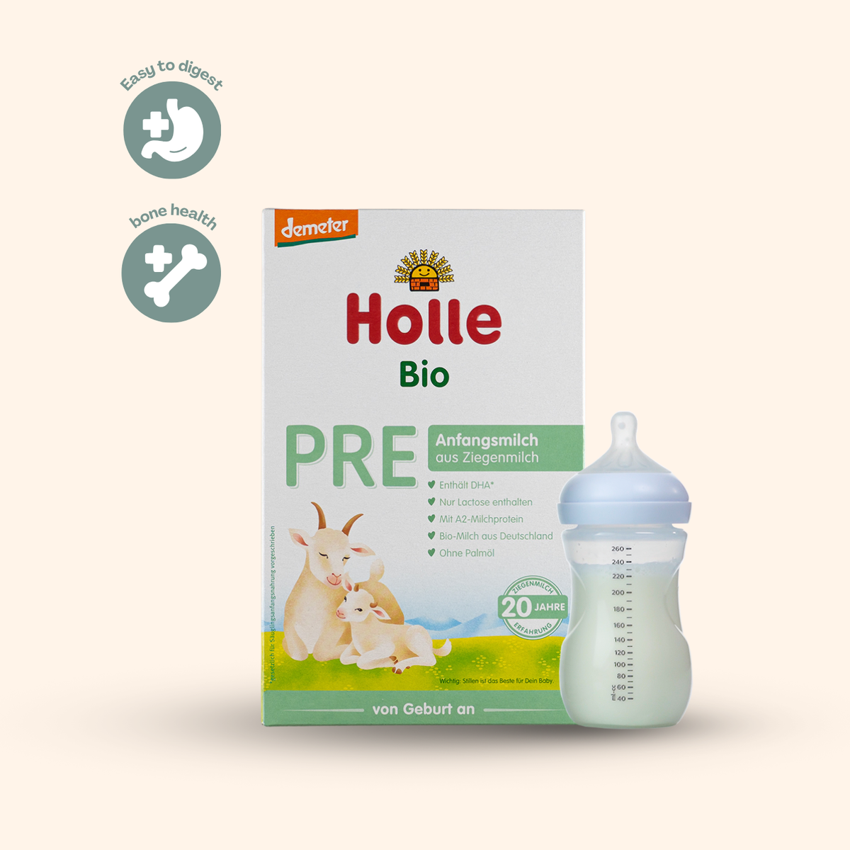 Holle Goat Milk Formula Stage Pre (400g)