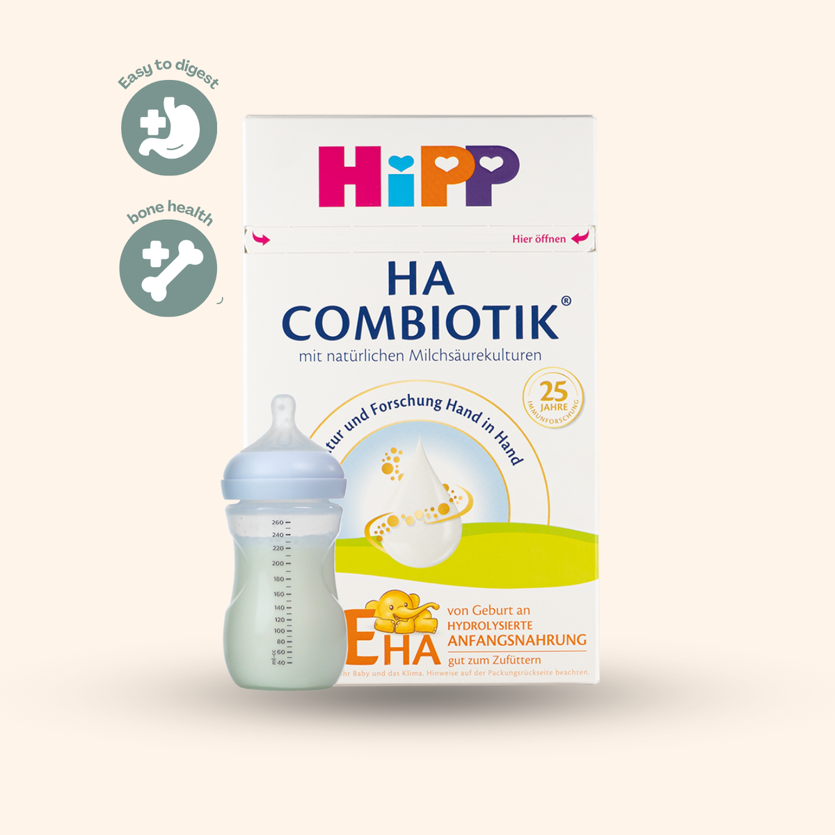 HiPP Hypoallergenic Formula Stage PRE German (600g)