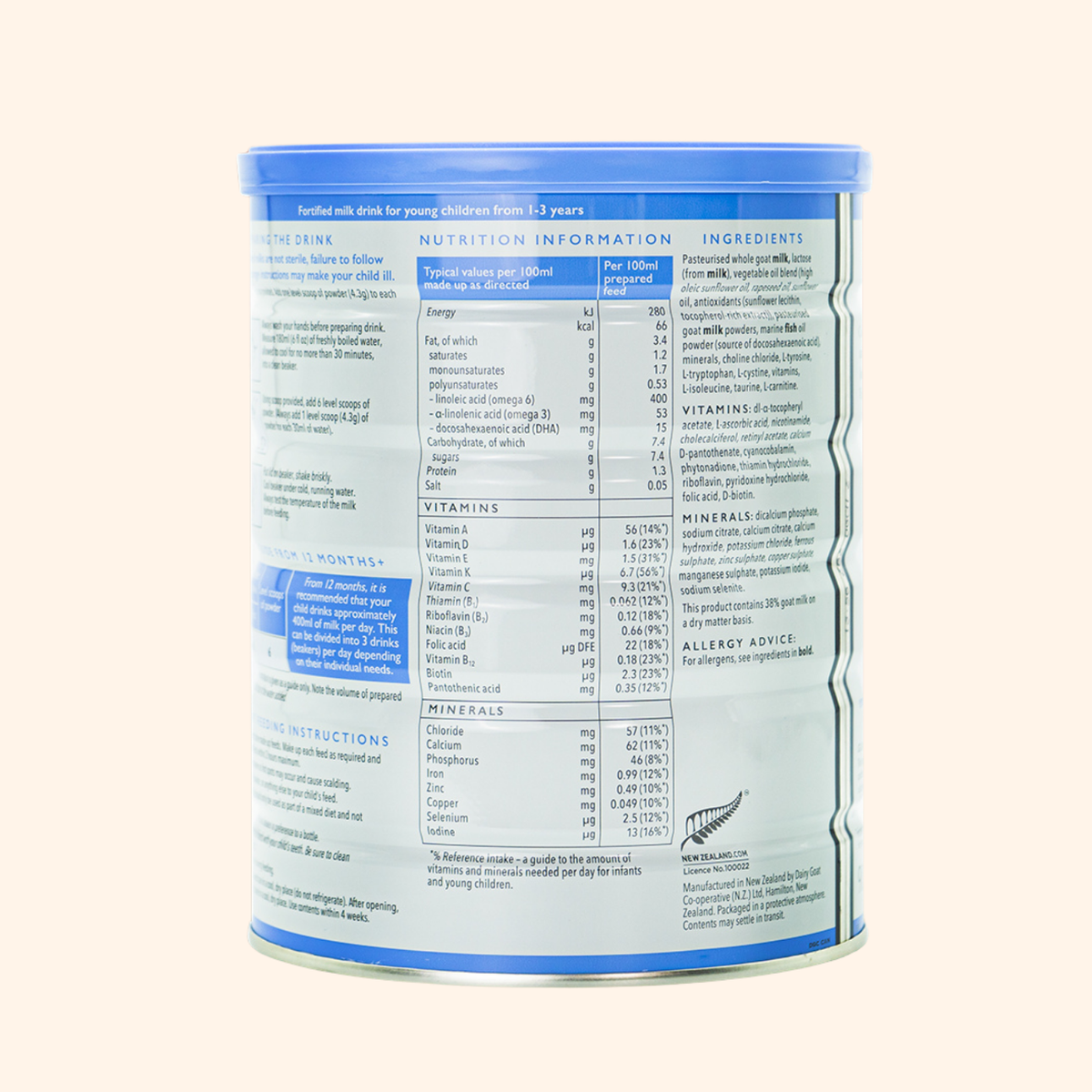 Nannycare Stage 3 Goat Milk Formula (900g)