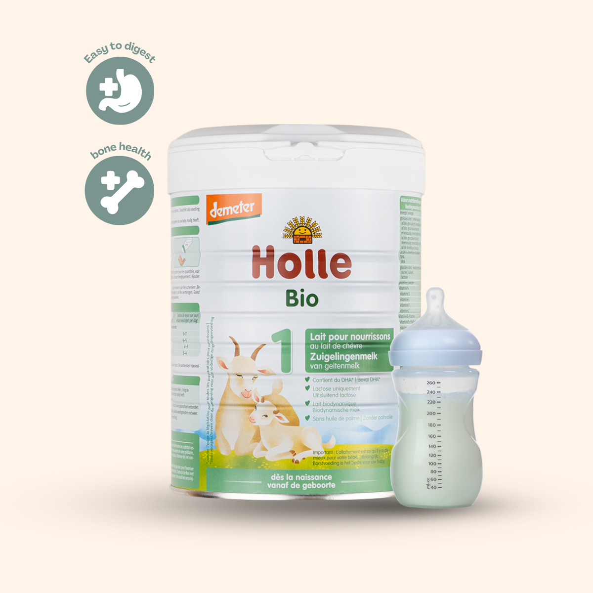 Holle Goat Milk Formula Stage 1 Dutch (800g)