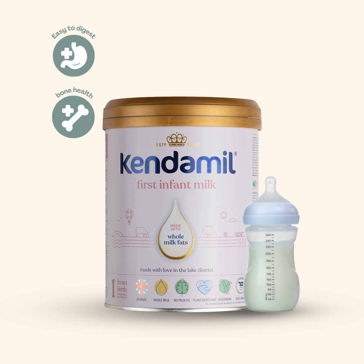 Kendamil Stage 1 Classic Infant Formula (800g)